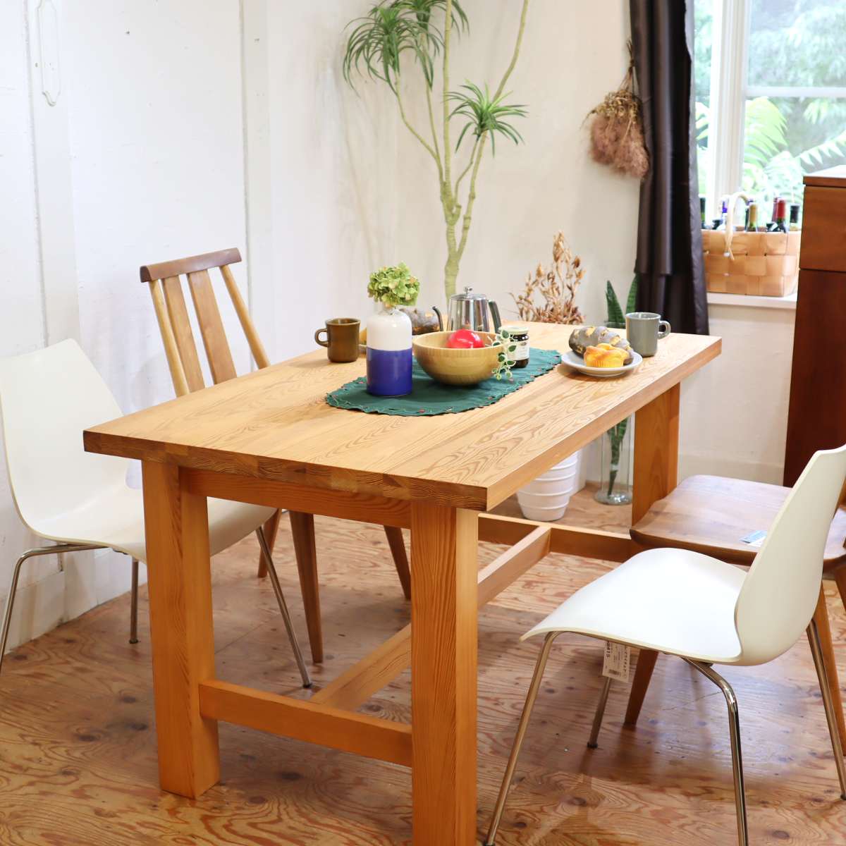 ウニコ / unico グロッソ / Grosso ダイニングテーブル 作業台 パイン
