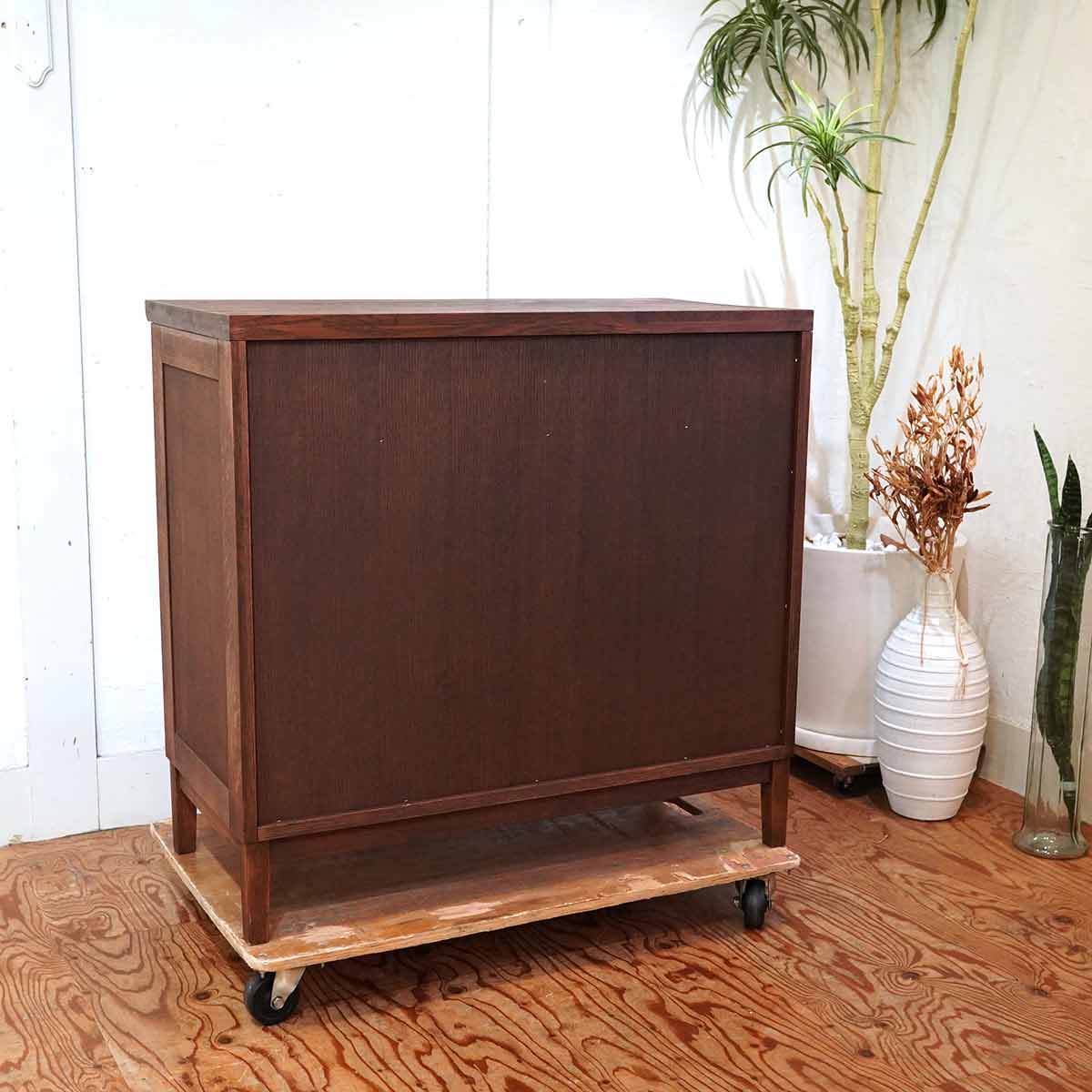 吉桂 ウイスキーオークシリーズ チェスト 90 展示品 中古 キャビネット