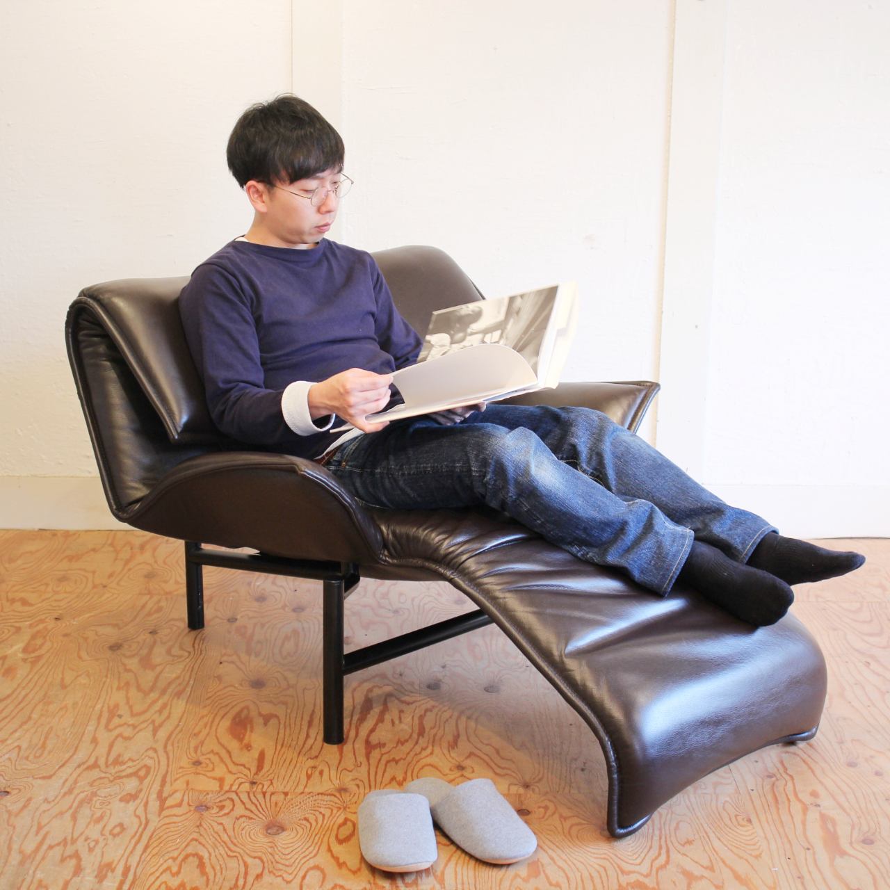 カッシーナ/Cassina｜VERANDA/ヴェランダ 1人掛けソファ 本革