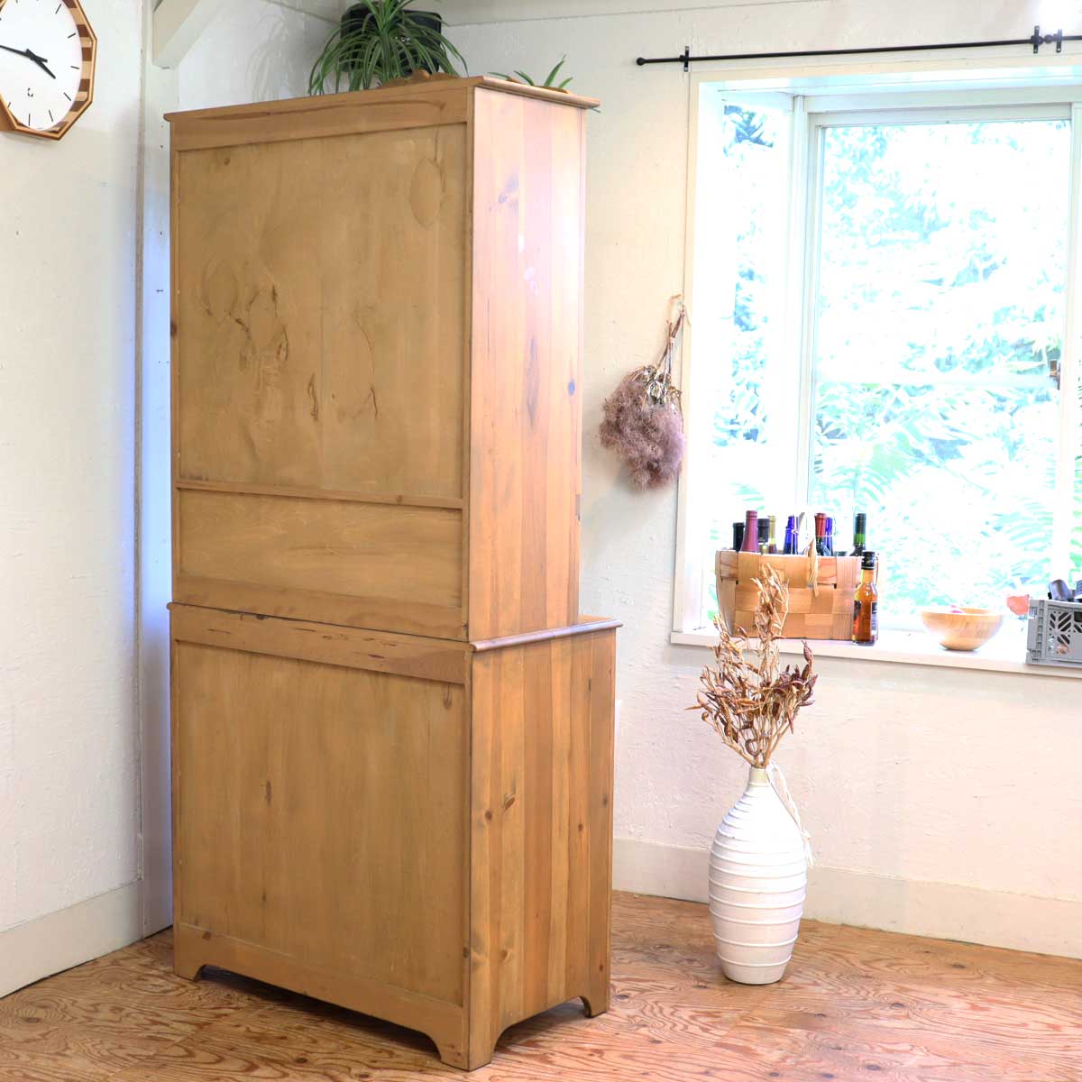 アンファン / Enfant カップボード 食器棚 ハッチボードS パイン材