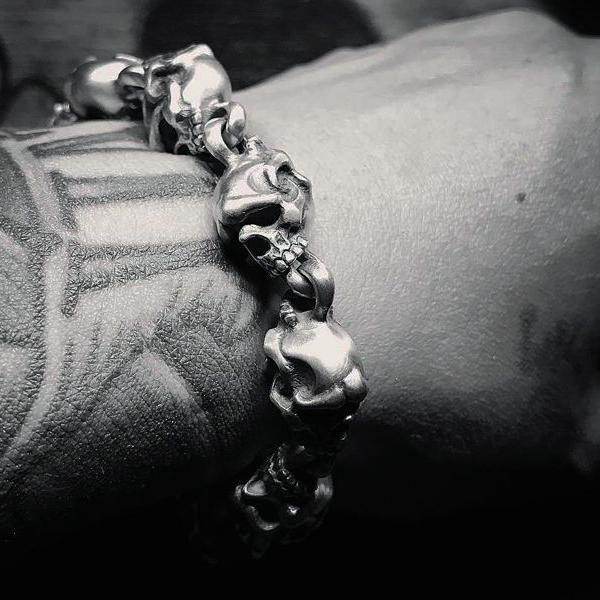 ラットレース - Two Face Skull Bracelet – RAT RACE OFFICIAL STORE