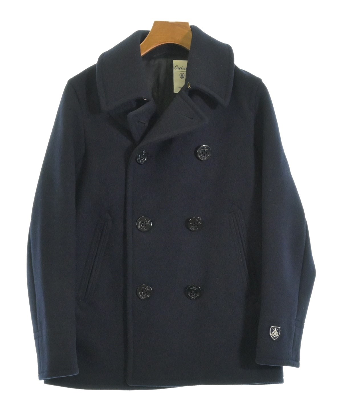 ORCIVAL（オーシバル）ピーコート 紺 サイズ:0(S位) レディース