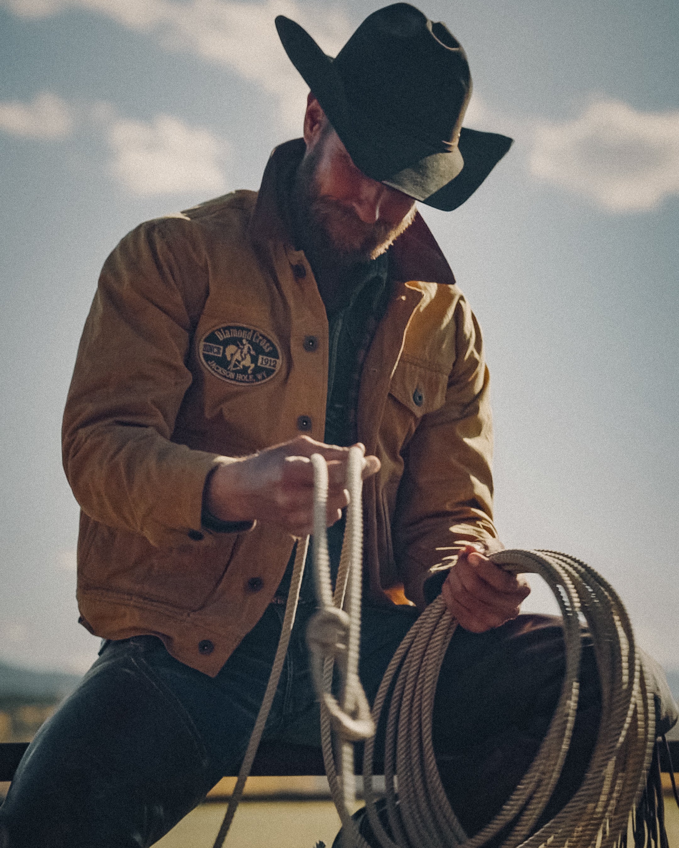 Diamond Cross Ranch Work Jackets