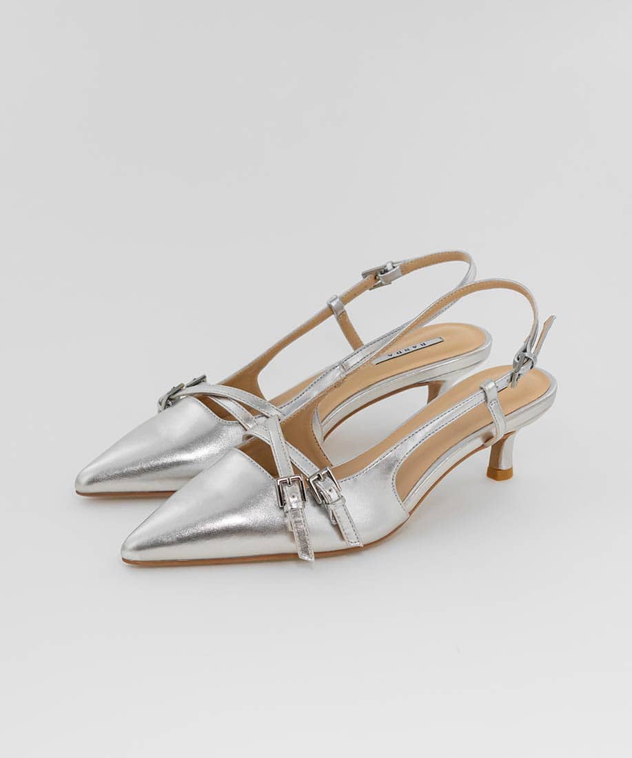 SALE】3E3E幅広 クロスベルト スリングバックパンプスRANDA公式サイト