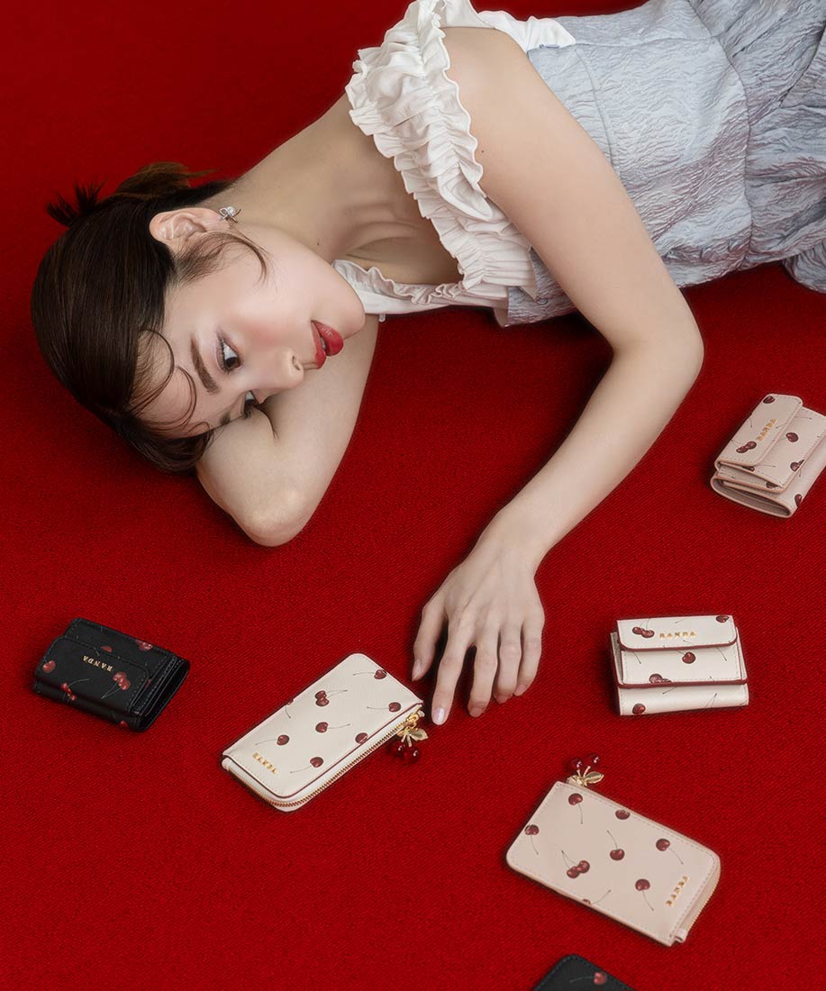 チェリープリントミニウォレットRANDA公式サイト