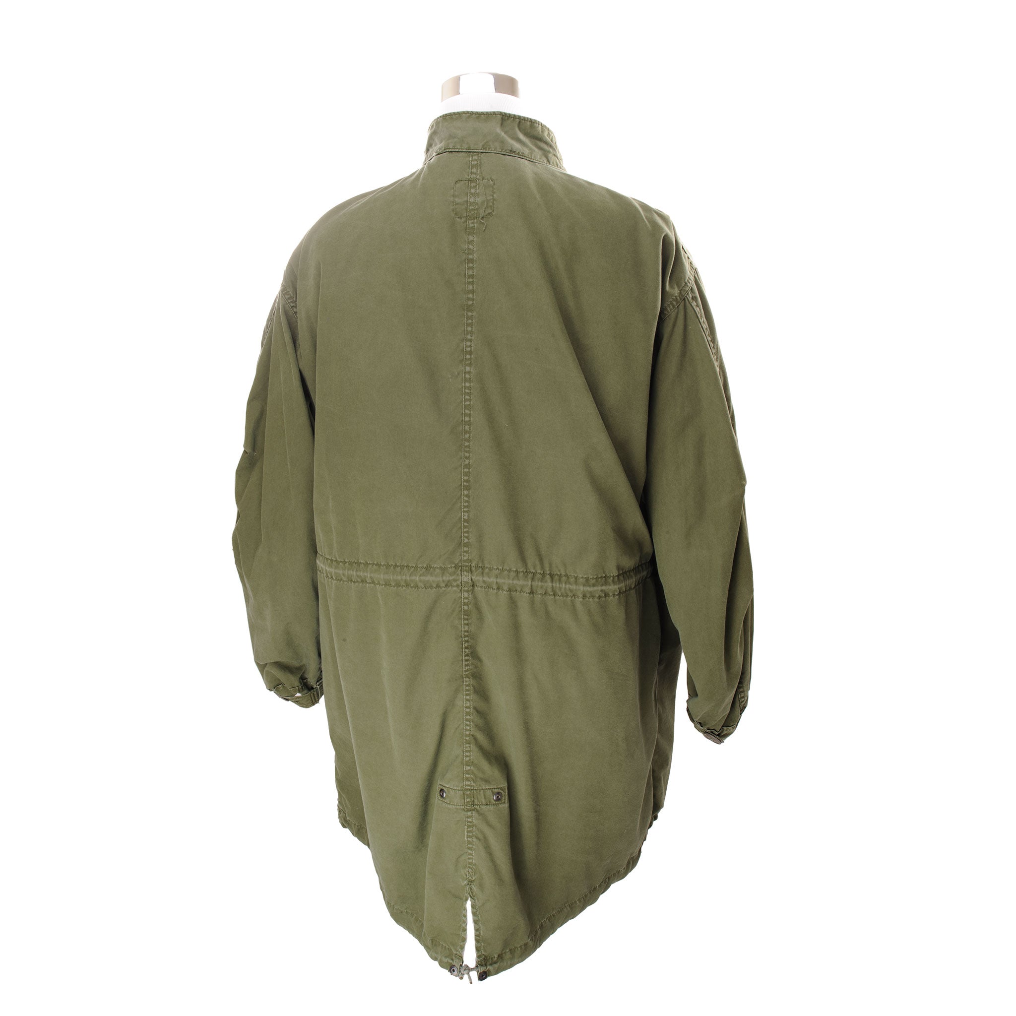VINTAGE US ARMY FISHTAIL PARKA M65 W LINER 1973 VIETNAM WAR SIZE