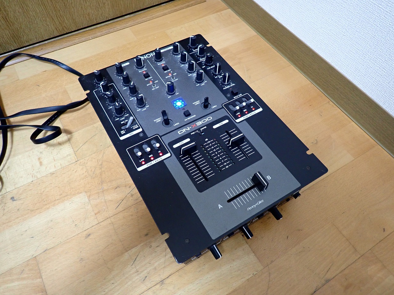 ミキサー DENON DN-X300 デノン DJ機材 Penny + Giles アダプター AA-28