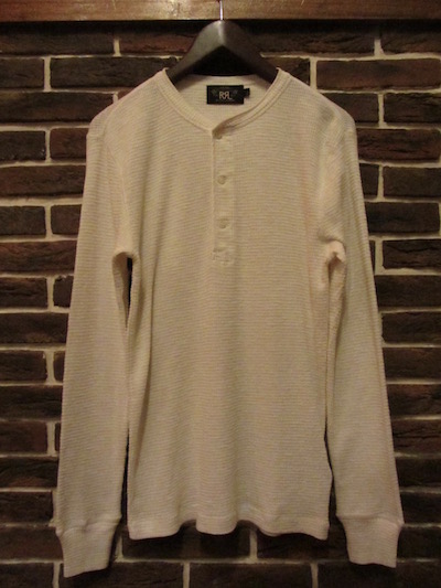 RRL等の通販サイト【RHYTHM】RRL(ダブルアールエル) L/S HENLEYNECK