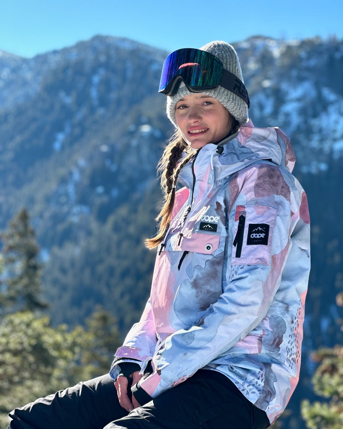 Dope Annok W Snowboard Jacket Women Washed Ink | Ridestore.com