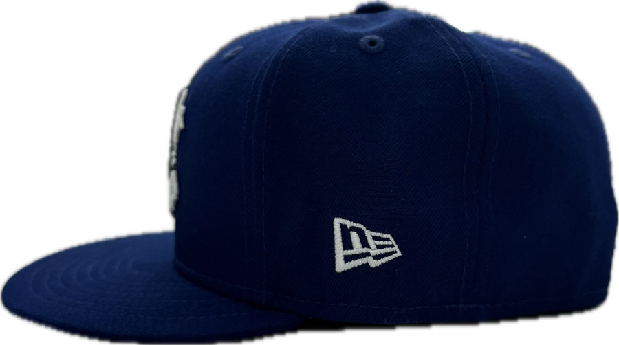 Born X Raised Rocker New Era Fitted Hat Blue – RIF LA