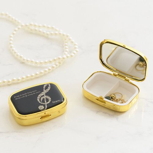 グラーヴェ ミラー付きアクセサリーケース｜ピアノデザイン アイテム