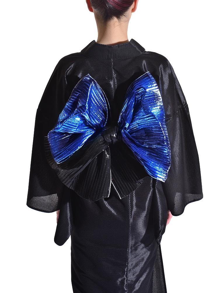 商品「ギラ☆ヘコ」RumiRockメタリック兵児帯｜Rumi Rock