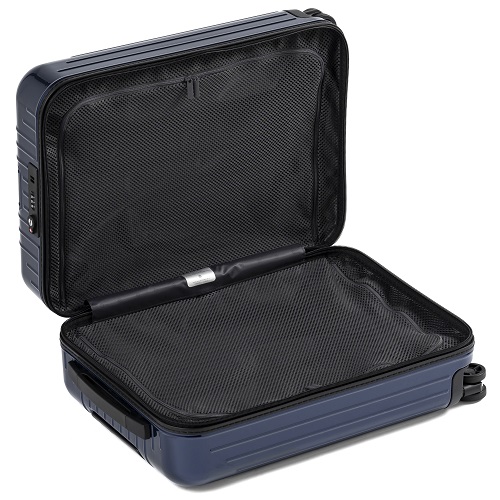 1-3泊] リモワ エッセンシャルライト 37L ブルー 4輪 RIMOWA Essential