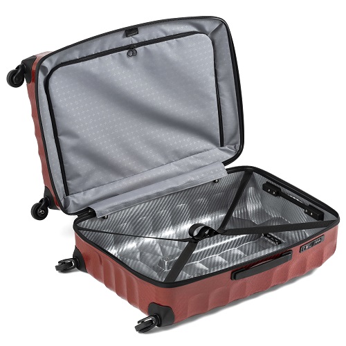 3-5泊] プロテカ(エース) エアロフレックスライト 53L レッド 4輪 ACE