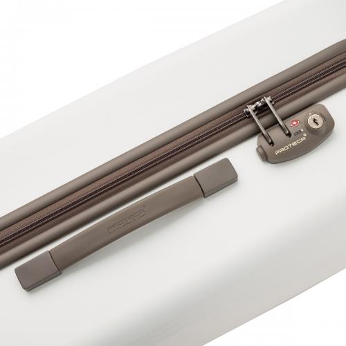 5-10泊] プロテカ(エース) フラクティ 76L ホワイト 4輪 ACE PROTECA