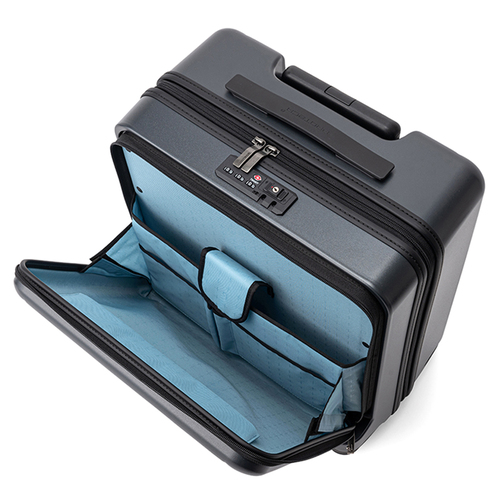 1-3泊] プロテカ(エース) マックスパス3 42L ガンメタリック 4輪 ACE