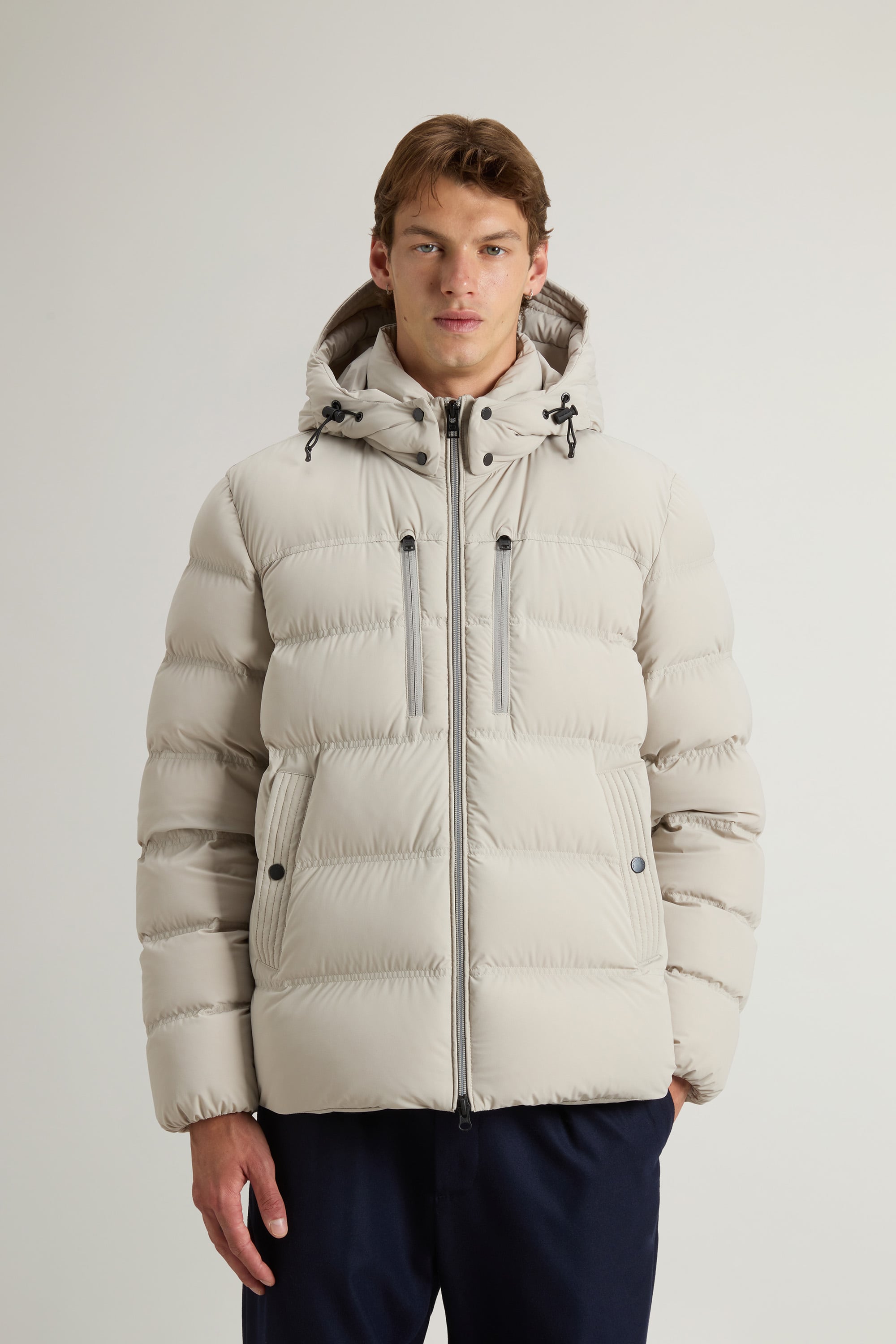 希少ウールリッチ ファー ビターチルウールロフトジャケット 中綿