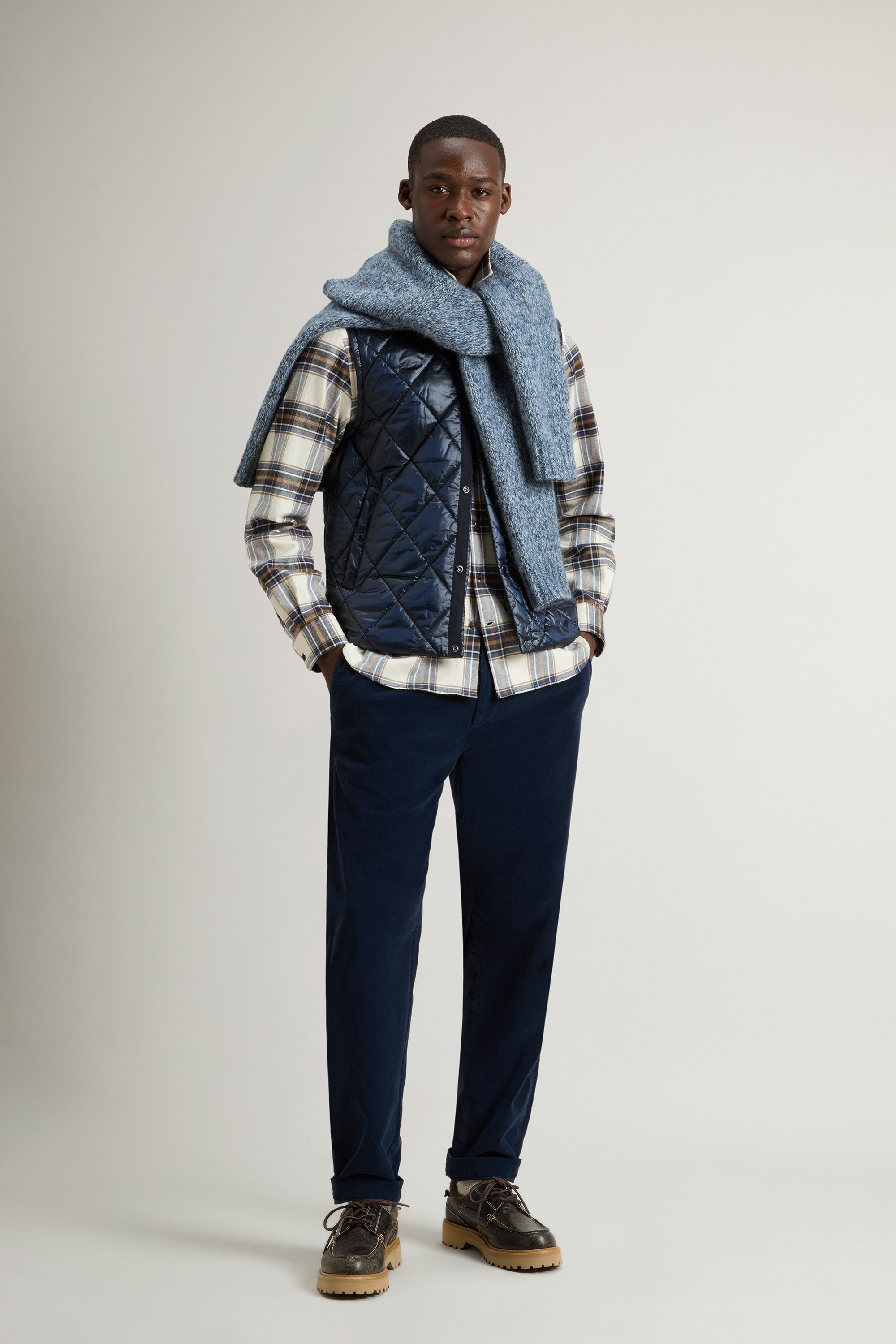 SALE】ブラック ヤーン ナイロンベスト｜WOOLRICH（ウールリッチ）公式