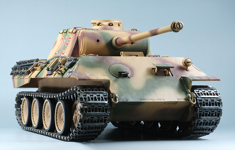 RC パンサーA （タミヤ 1/25 ）＞プラモデルの製作＞2022年12月号