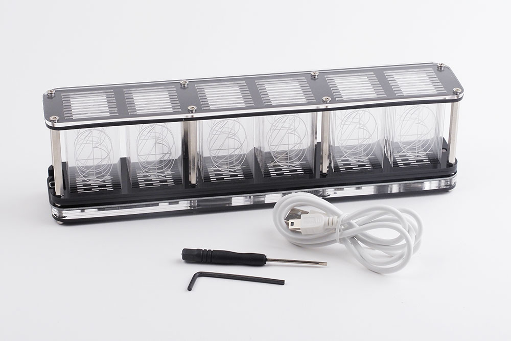 RGB Tube Clock チューブクロック / Uncommon Carry / DETAIL