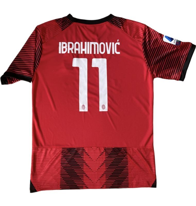 イブラヒモビッチ＃11 ACミラン（ホーム）23/24 レプリカユニフォーム