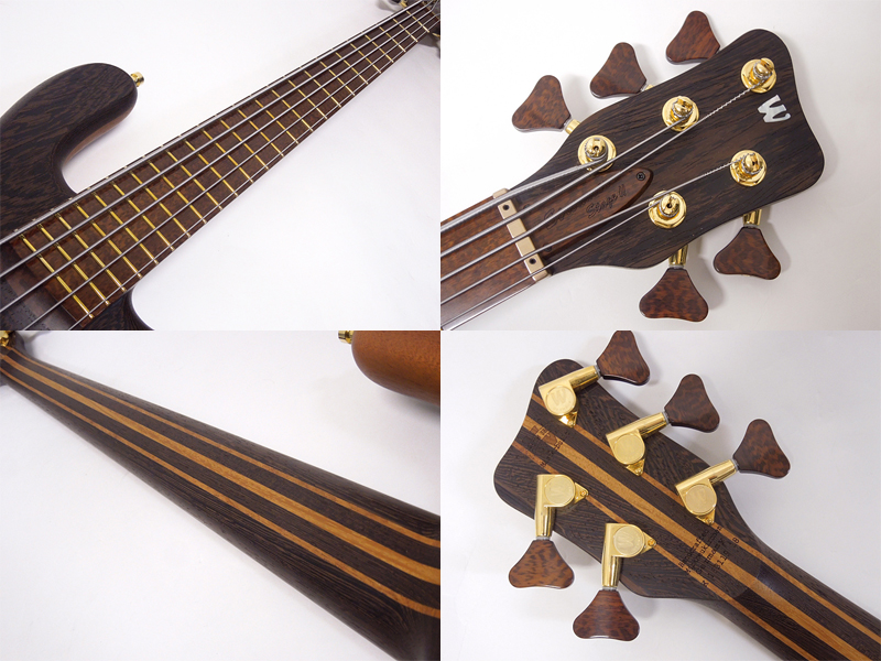 Warwick ワーウィック Custom Shop Streamer Stage-II 5st Wenge Top