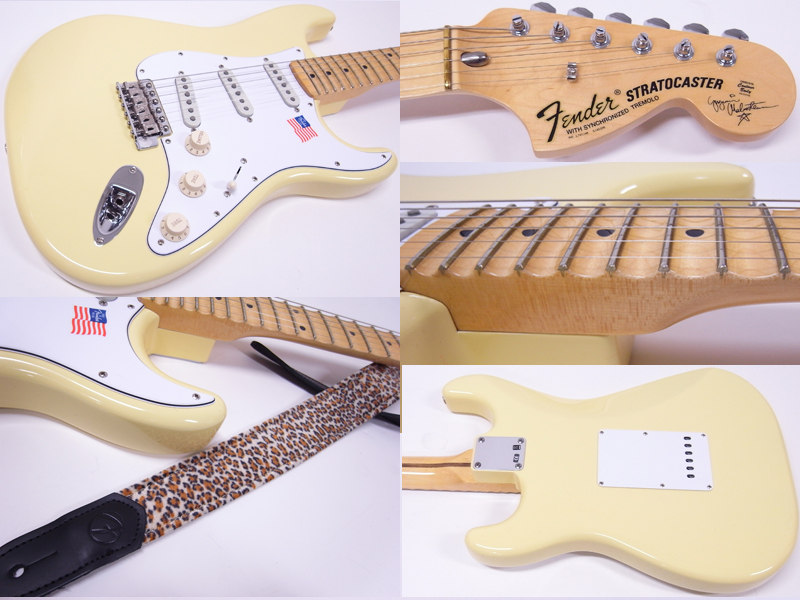 Fender フェンダー Yngwie Malmsteen Stratocaster Vintage White MN