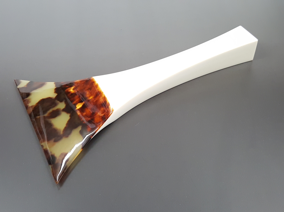 地唄用鼈甲撥（一枚物）・極上