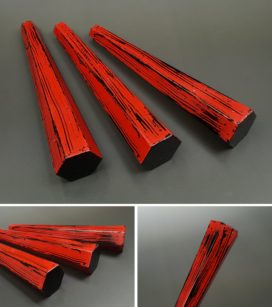 津軽塗糸巻き・8分5厘（No9） （津軽三味線用）