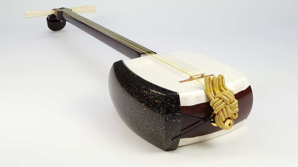 VMPD7-1014-17 三味線 弦楽器 破れあり VMPD7-1014-17 三味線 弦楽器