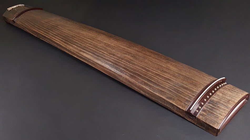 厳選中古品 琴）柾目杢 くり甲琴・紅木巻 WKT-TKOTO13【和楽器市場・本館】