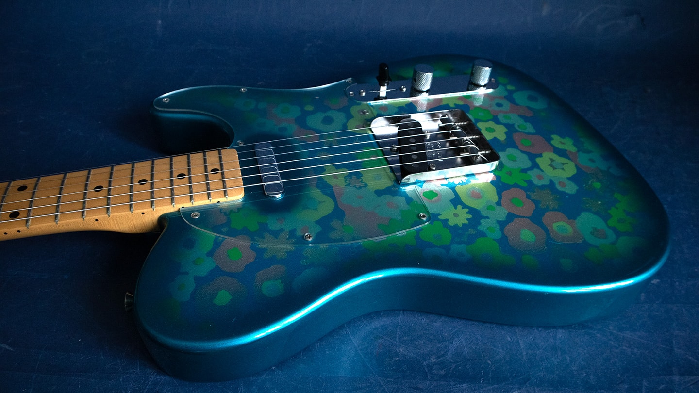 2002 Fender Blue Floral Telecaster - Willie's Guitars