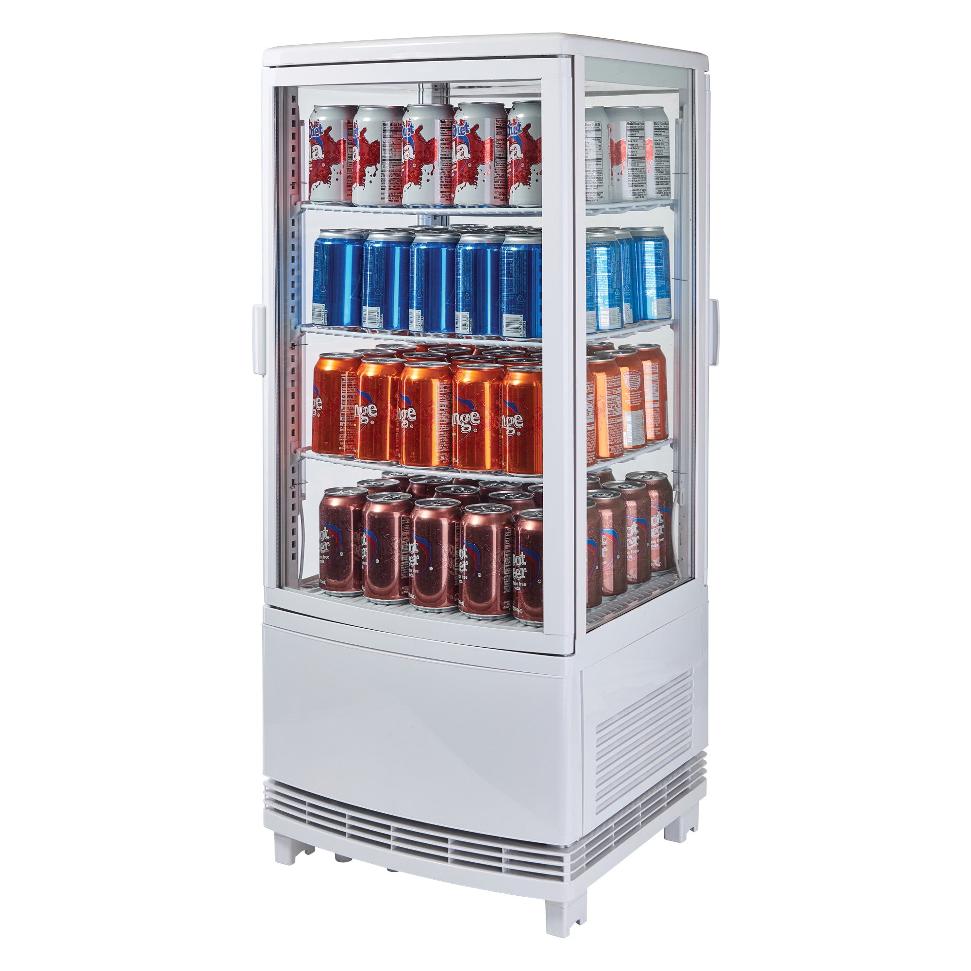 CRD-1 - Wht Countertop Refrigerated Beverage Display,110-120V,230W