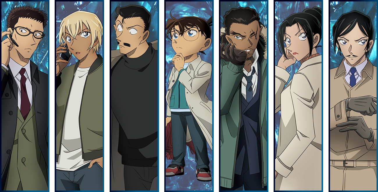 名探偵コナン 隻眼の残像 諸伏高明 長野県警 街歩き 着物 フルカラー