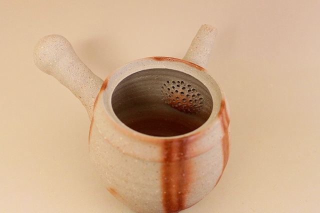 相馬美鶴作 備前焼 横手急須 備前焼陶吉は人間国宝作品から現代作品