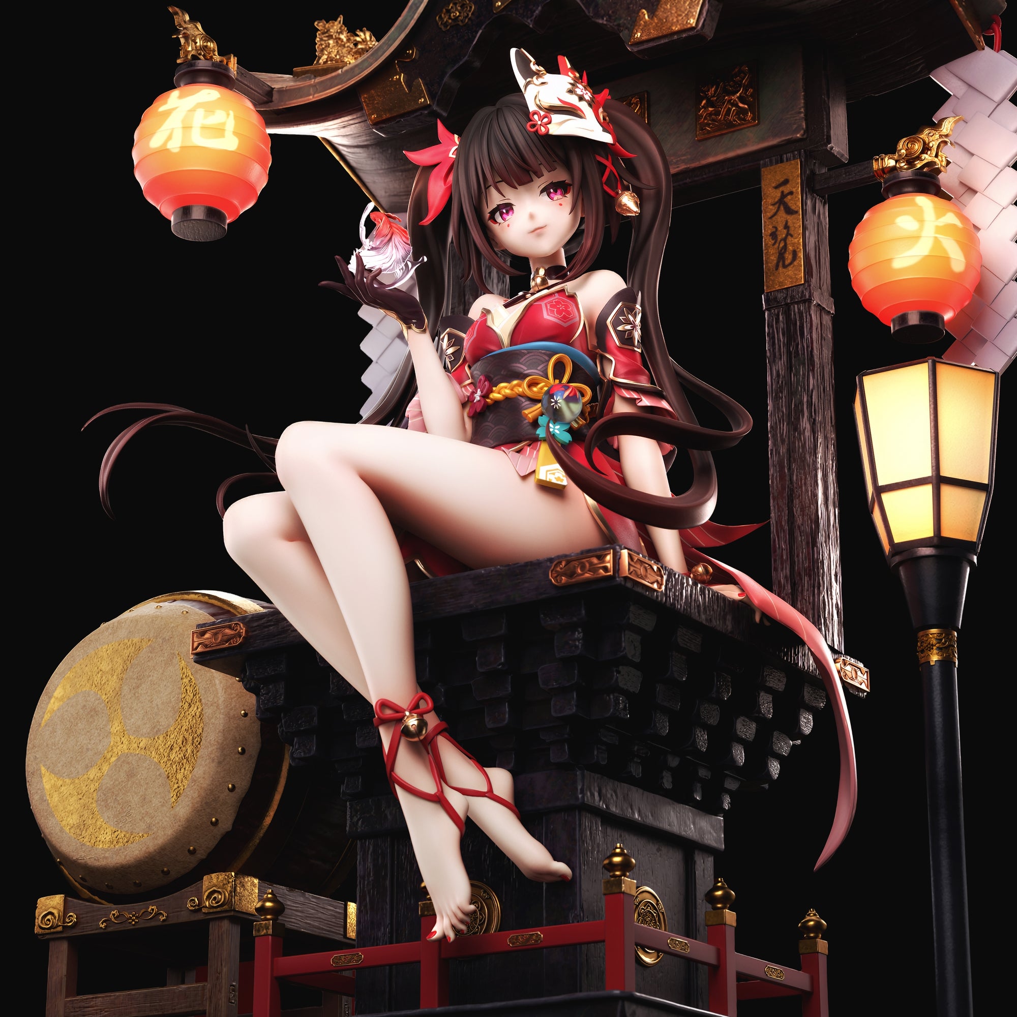 崩壊:スターレイル 花火 1/6スケール 塗装済み完成品フィギュア – 東方人形