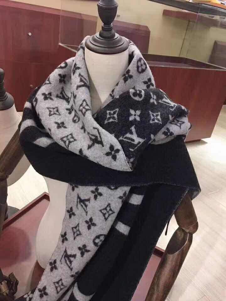 ルイヴィトン マフラー ストール メンズ LOUIS VUITTON 大判ストール