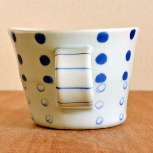 砥部焼の和食器 スギウラ工房のフリーカップ 【砥部工房 からくさ】