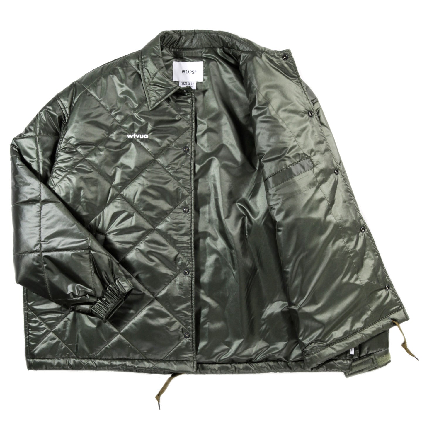 WTAPS QUILTED JACKET OLIVE DRAB | TODAY CLOTHING