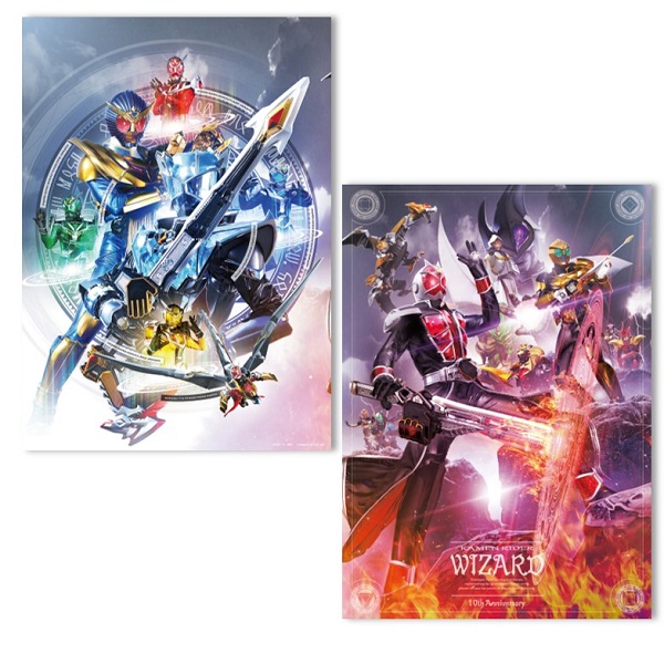 2ポケットメタリッククリアファイル ストアオリジナルビジュアル【仮面