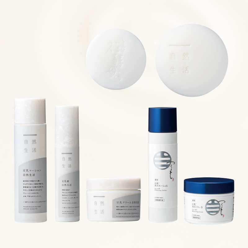 豆腐の盛田屋　つくも　シリーズセット つくもシリーズ｜豆腐の盛田屋<公式>豆乳スキンケア化粧品