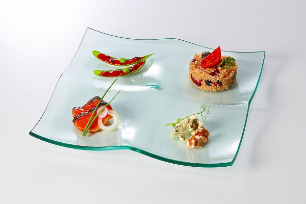 ガラス製仕切プレートの通販|食器のセール・購入なら陶磁庵