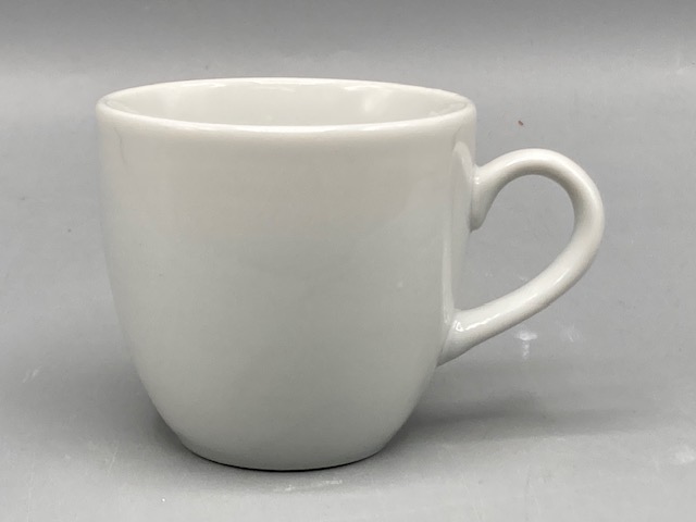 ホワイトアルト コーヒーカップのみ(白いコーヒーカップ)|食器通販の陶磁庵
