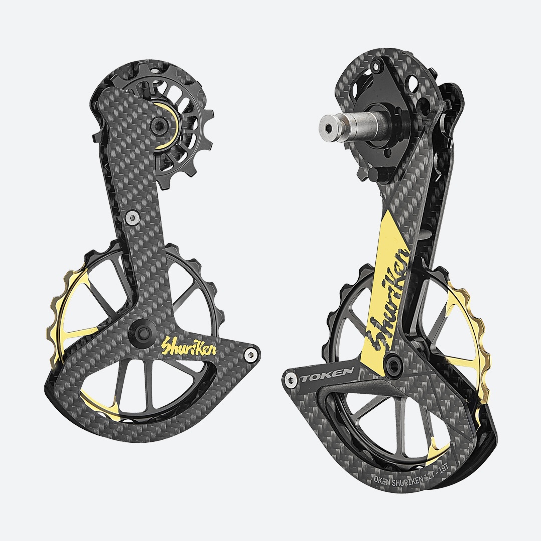 Oversized Pulley System - SHURIKEN TK1729S - TOKEN Cycling Products