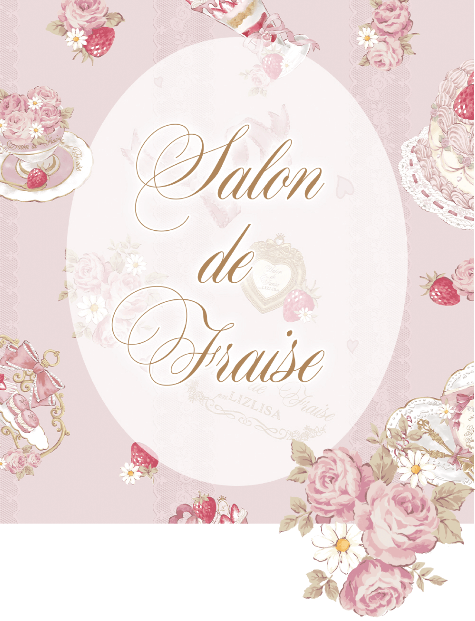 LIZ LISA 2024 Salon de Fraise ｜ LIZ LISA（リズリサ）公式通販