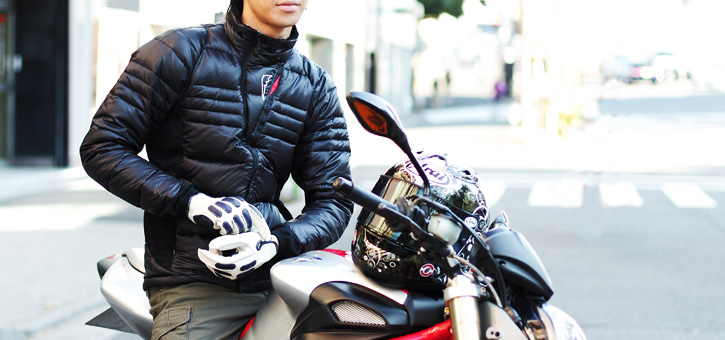 快適ライディングに必須のインナーダウン｜TOKYOlife