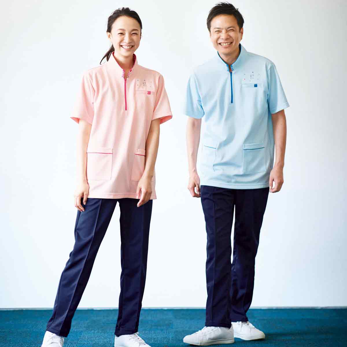 品番： CR542 】 男女兼用 スレンダーパンツ 介護士 人気商品