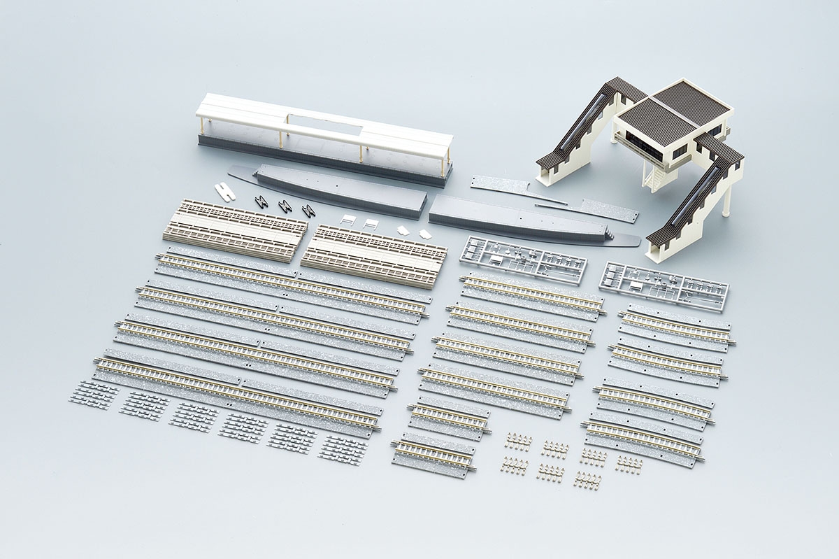 ワイドレール複線駅セット(レールパターンCB-D)｜製品情報｜製品検索