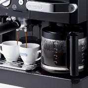 デロンギ コンビコーヒーメーカー BCO410J-B/ブラック 送料無料