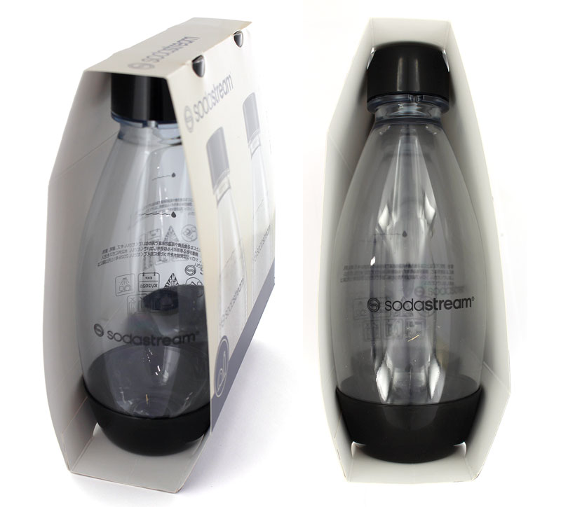 SodaStream ソーダストリーム DWSボトル ブラック ツインパック 0.5L